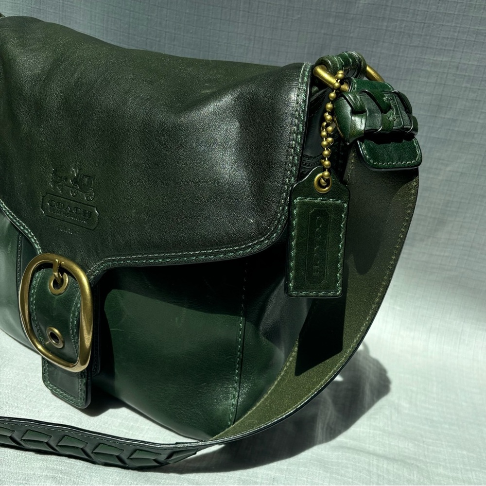 Coach Bleeker Legacy Tattersall Flap Shoulder Bag No.G0769-11419